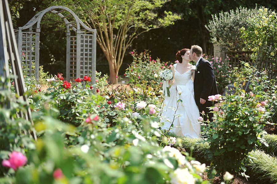 wedding at the arboretum wilmington, nc