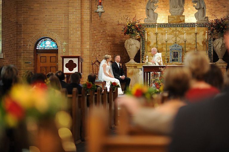 #Wedding Photography at Saint Mary's Catholic church