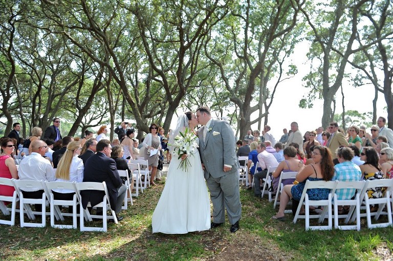 Wedding at Fort Fisher Kure Beach